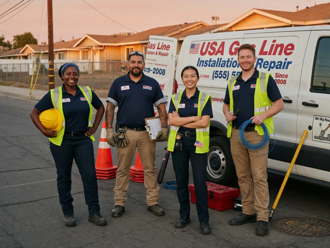 Gas Line Installation company in Bethel, PA